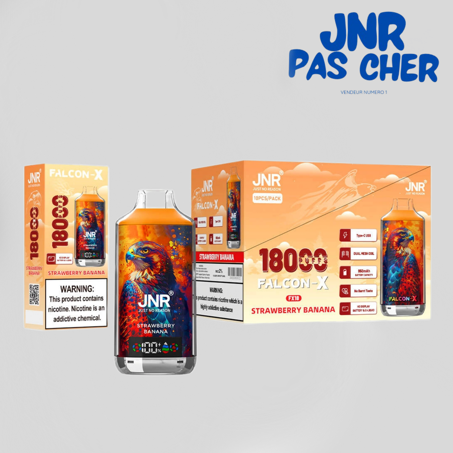 Boîte de 10 JNR 18K pas cher – Fournisseur France